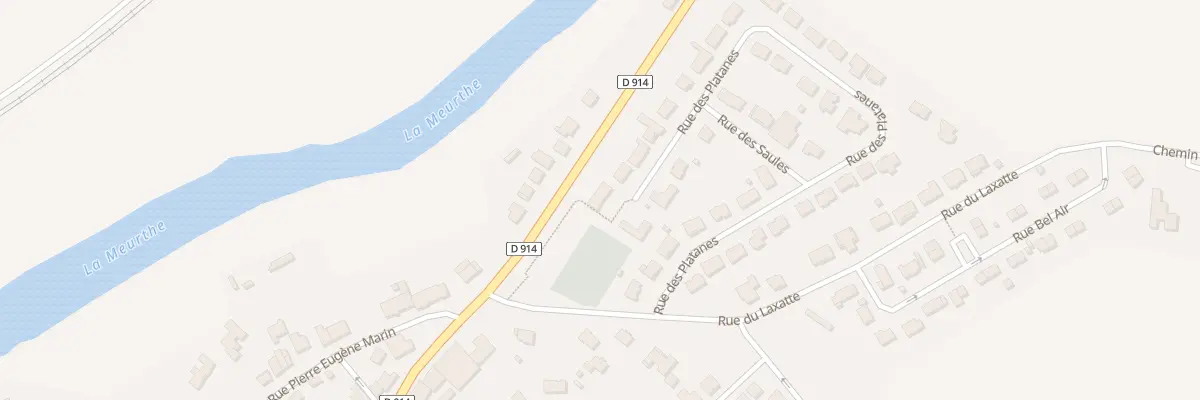 Plan du 59 Rue des Platanes à Rehainviller