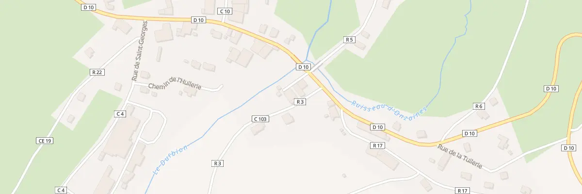 Plan du 5 Rue Le Faubourg à Domèvre-sur-Durbion