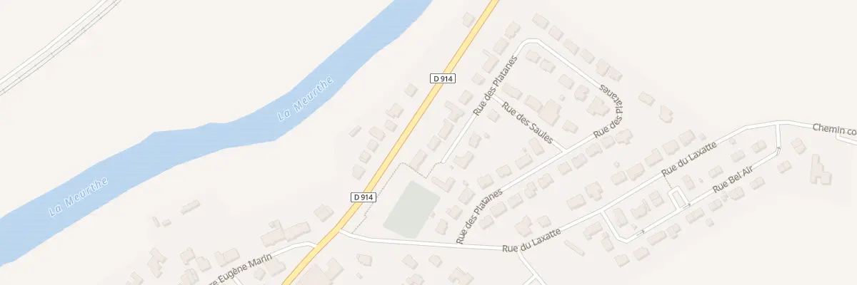 Plan du 57 Rue des Platanes à Rehainviller