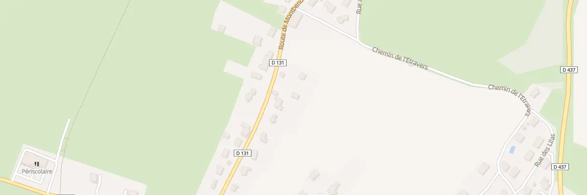 Plan du 28 Rte de Montbenoit à Pays-de-Montbenoît