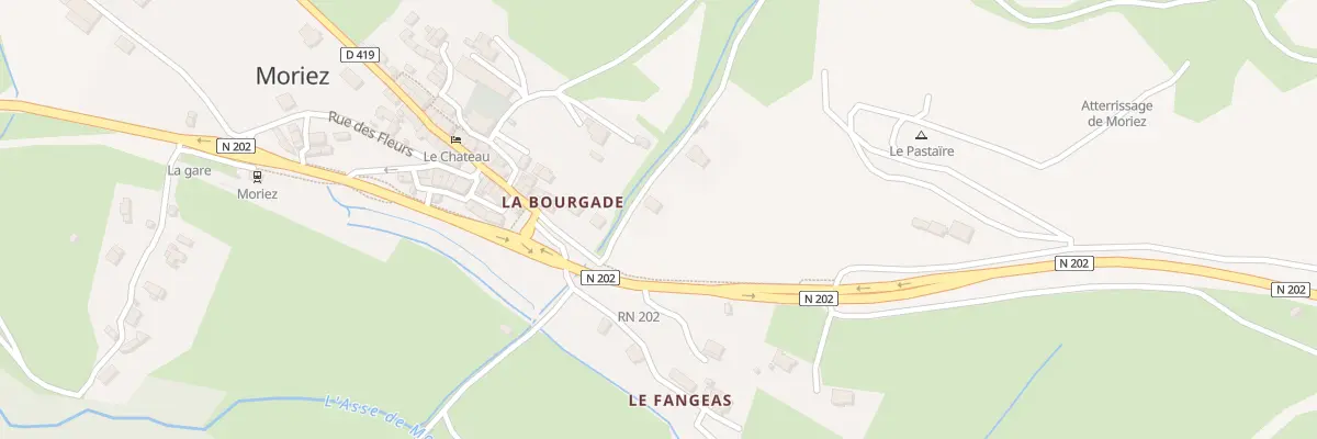 Plan du 5034A Le Pastaïre à Moriez