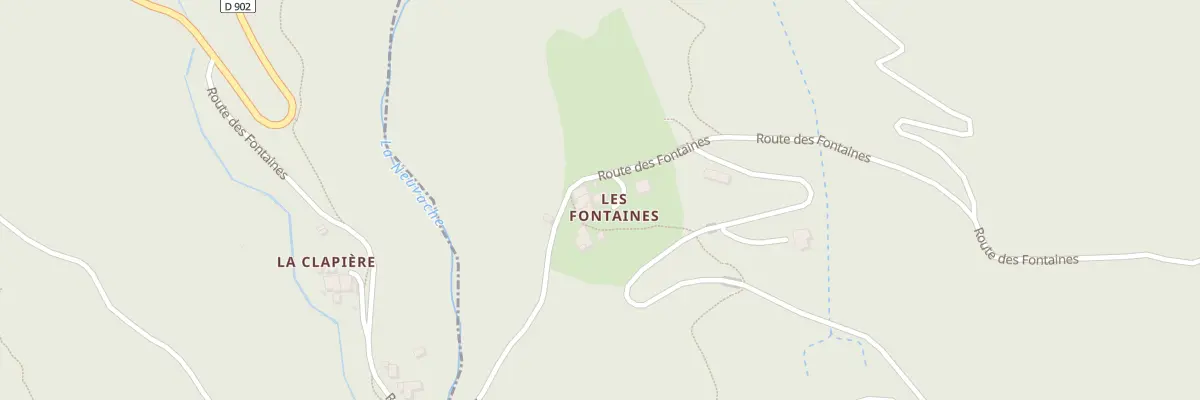 Plan du 67 Rte des Fontaines à Saint-Michel-de-Maurienne