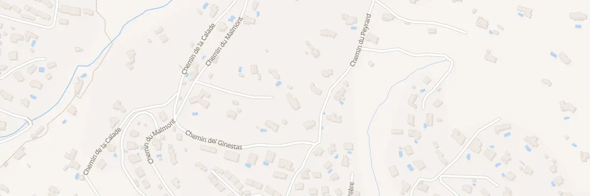 Plan du 351 Che du Peyrard à Draguignan