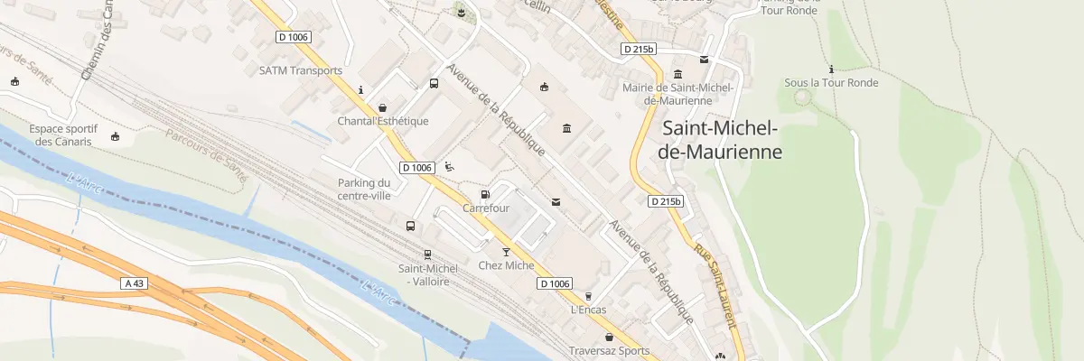 Plan du 29 Av de la République à Saint-Michel-de-Maurienne