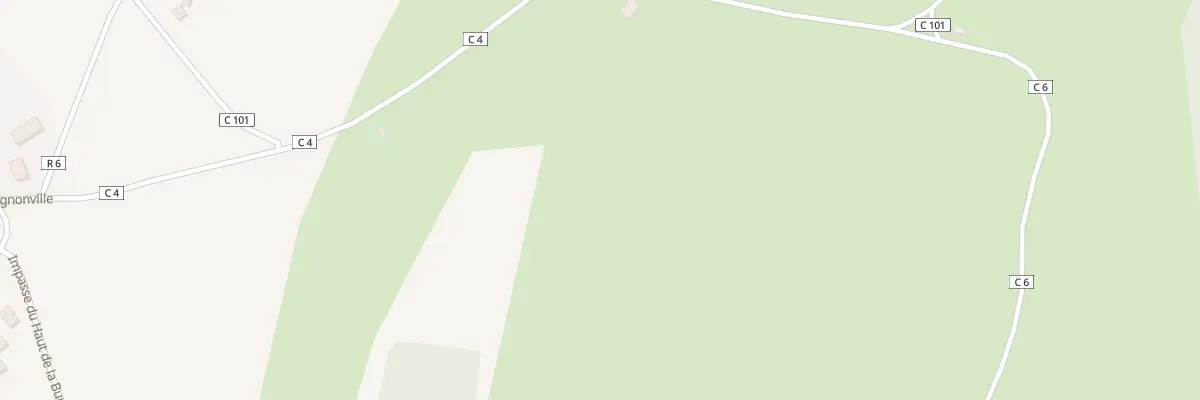 Plan du 1038 Rte de Dignonville à Dogneville