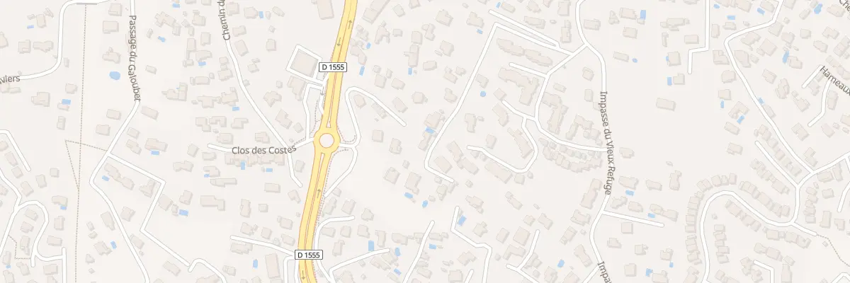 Plan du 304 Che de Billette à Draguignan