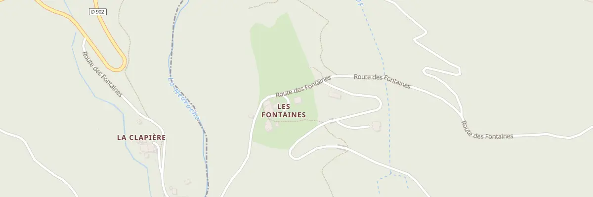 Plan du 63 Rte des Fontaines à Saint-Michel-de-Maurienne
