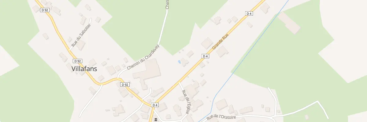 Plan du 27 Rue Grande Rue à Villafans