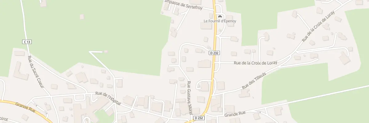 Plan du 10 Rue Gustave Morel à Flangebouche