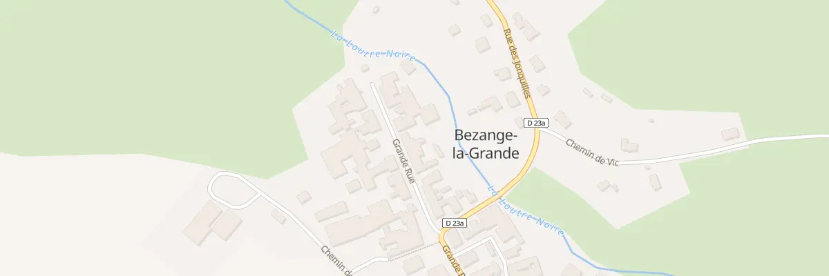 Plan du 18 Grande Rue à Bezange-la-Grande