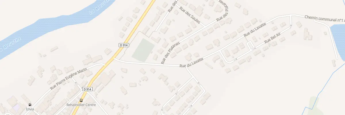 Plan du 1 Rue des Platanes à Rehainviller
