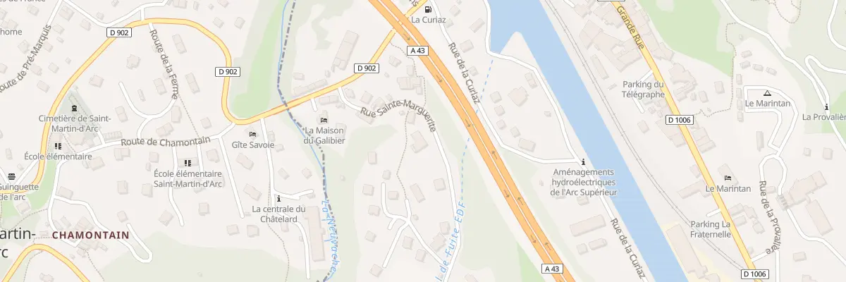 Plan du 14B Rue Sainte Marguerite à Saint-Michel-de-Maurienne