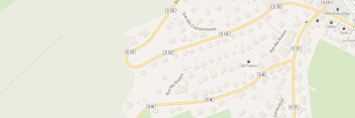 Plan du 25 Rue du Mont d’Or à Gilley