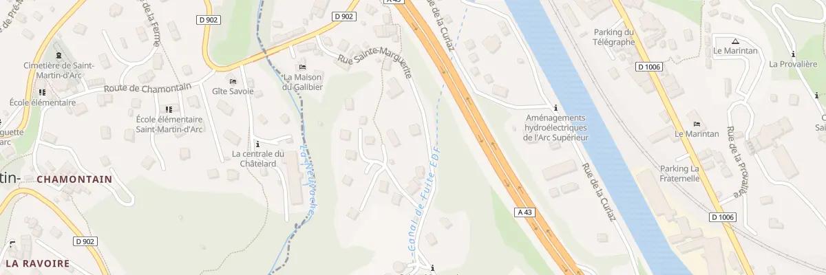 Plan du 16 Rue Sainte Marguerite à Saint-Michel-de-Maurienne
