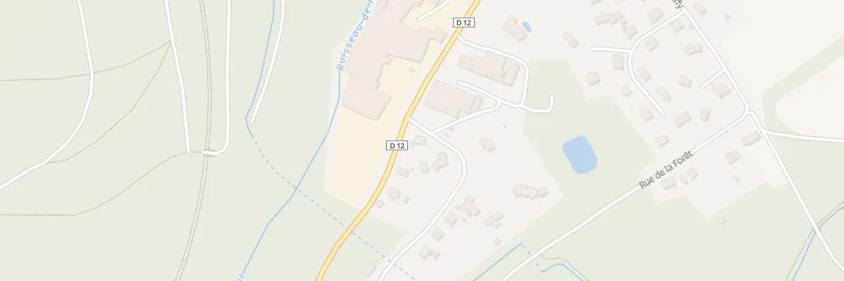 Plan du 26 Rue de la Houee à Dinozé