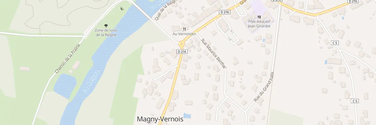 Plan du 2 Rue de la Forge à Magny-Vernois