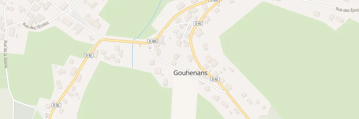 Plan du 5B Rue du Chêne à Gouhenans
