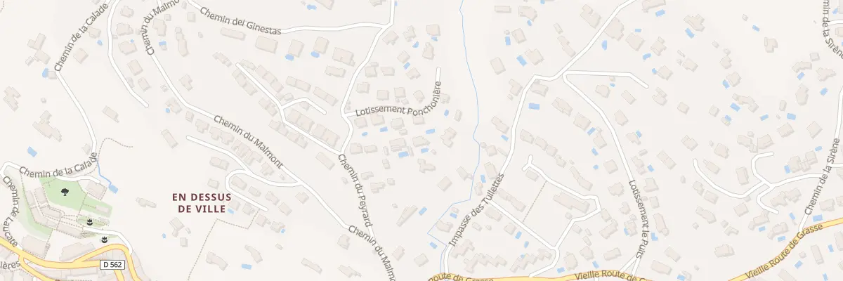 Plan du 44B Che du Peyrard à Draguignan