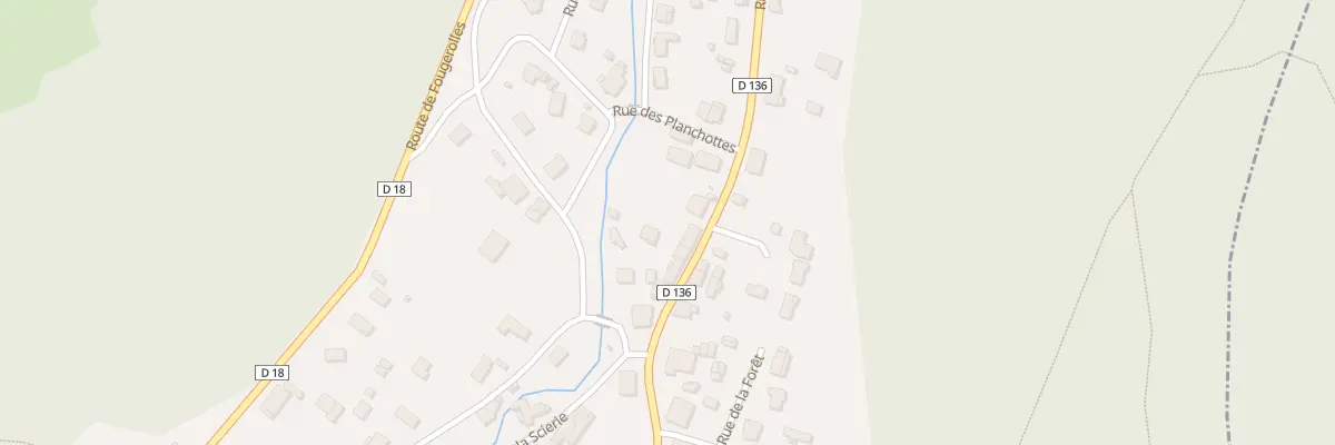 Plan du 25 Rue du Lt Colonel Boigey à Raddon-et-Chapendu