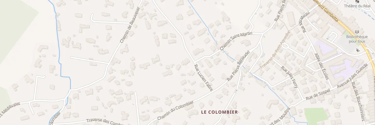 Plan du 277 Rue Lucien Fabre aux Arcs