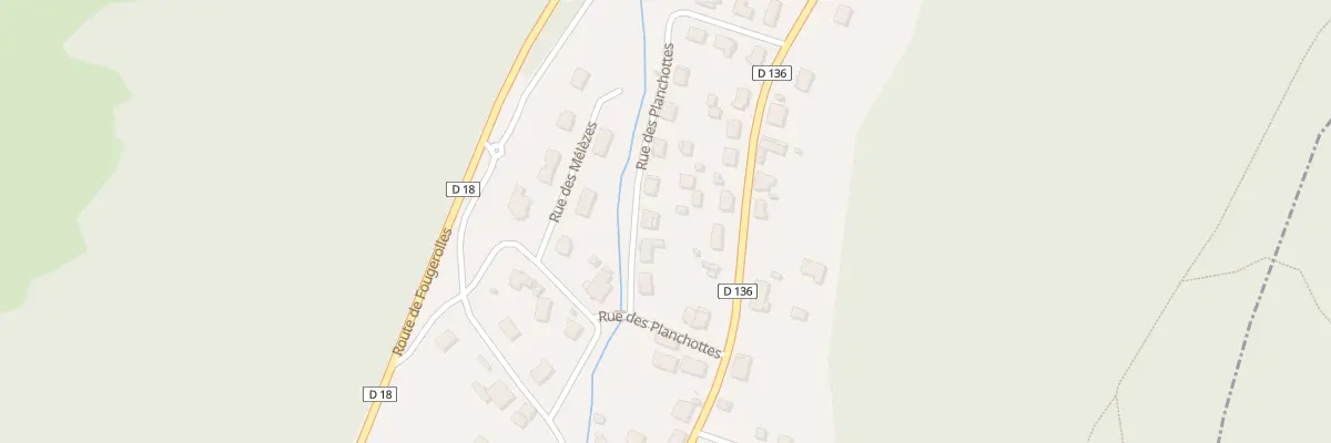 Plan du 6 Rue des Planchottes à Raddon-et-Chapendu