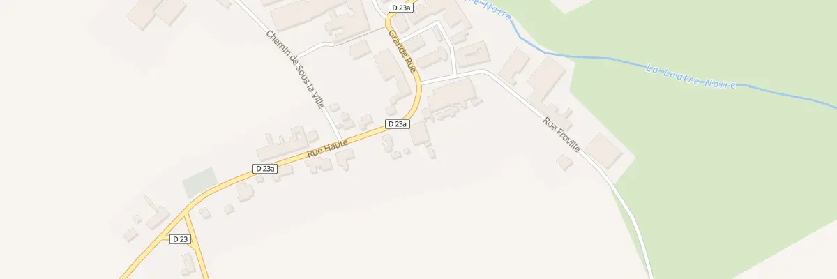 Plan du 3 Rue Haute à Bezange-la-Grande