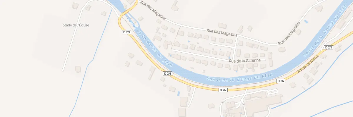 Plan du 16 Rue de la Garenne à Einville-au-Jard
