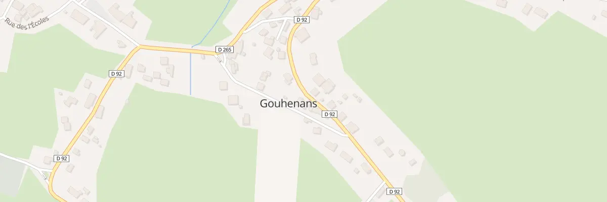 Plan du 12 Rue des Champs Vuillemey à Gouhenans