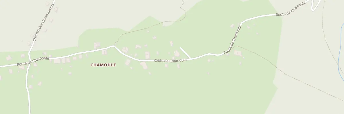 Plan du 2899 Rte de Chamoule à Mont-Saxonnex
