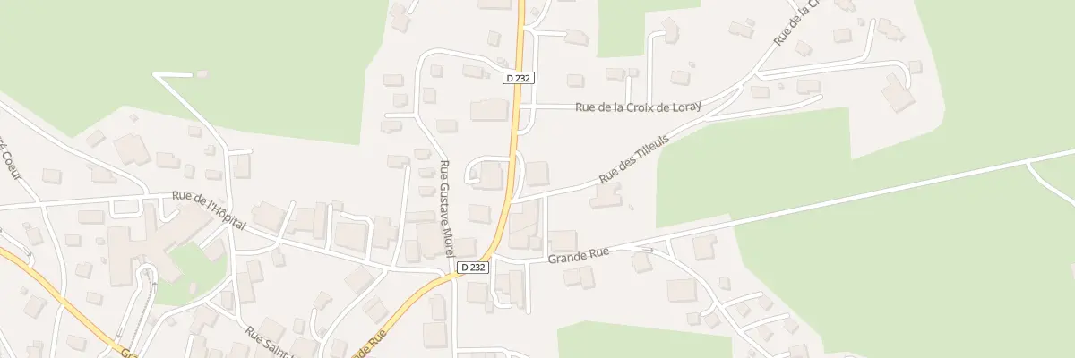 Plan du 1 Rue des Tilleuls à Flangebouche