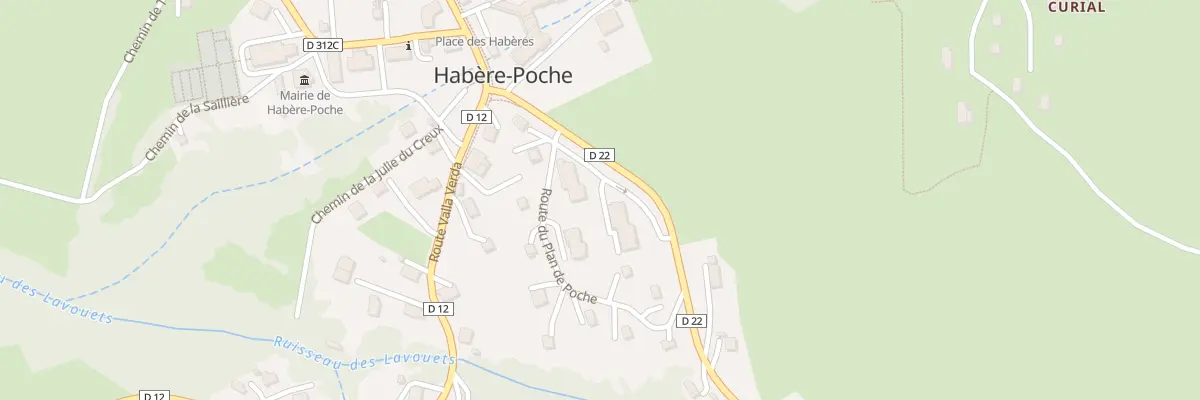 Plan du 9 Rte du Plan de Poche à Habère-Poche