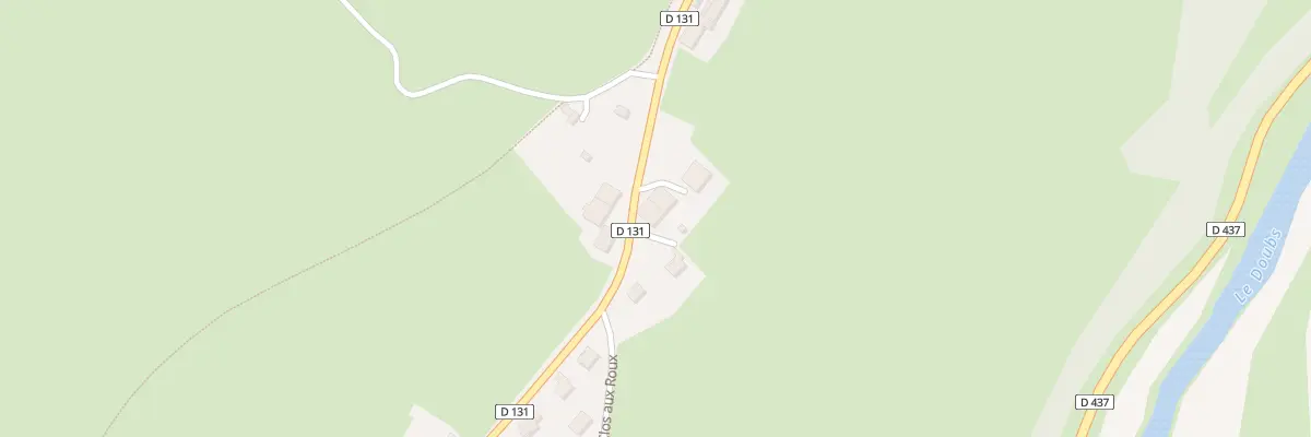 Plan du 50 Rte de Montbenoit à Pays-de-Montbenoît