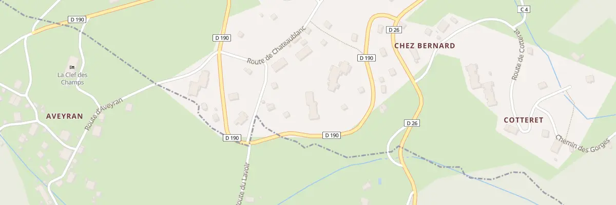 Plan du 256 Rte des Chenevières à Onnion
