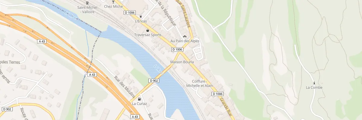 Plan du 1 Rue du galibier à Saint-Michel-de-Maurienne