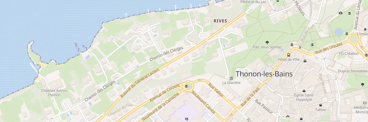 Plan du 31T Av General Leclerc à Thonon-les-Bains