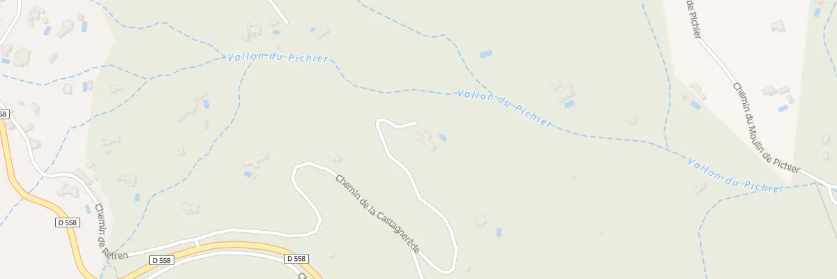 Plan du 5001 La Castagnerede à La Garde-Freinet