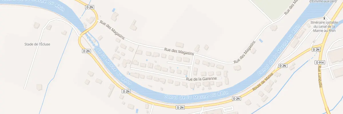 Plan du 5 Rue de la Garenne à Einville-au-Jard