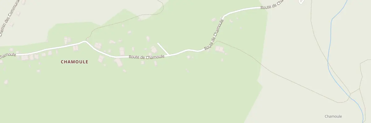 Plan du 2972 Rte de Chamoule à Mont-Saxonnex