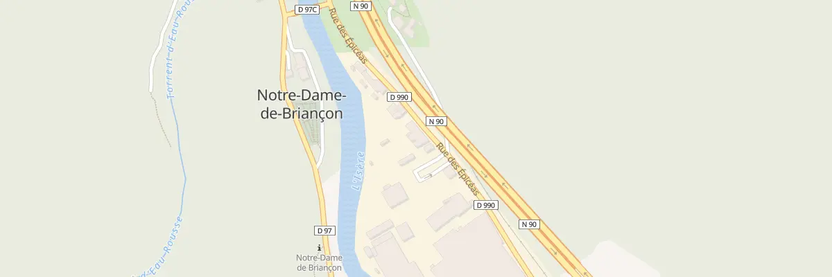 Plan du 176 Rue des Epicéas à La Léchère