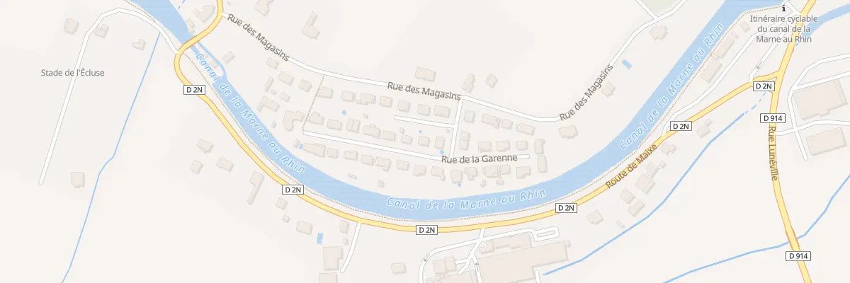Plan du 9 Rue de la Garenne à Einville-au-Jard