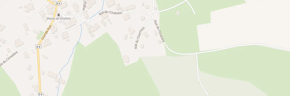 Plan du 5 Rue du Charmois à Villafans