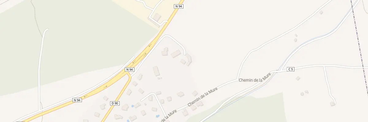 Plan du 5088A Vicherette sur le Chemin à Crots