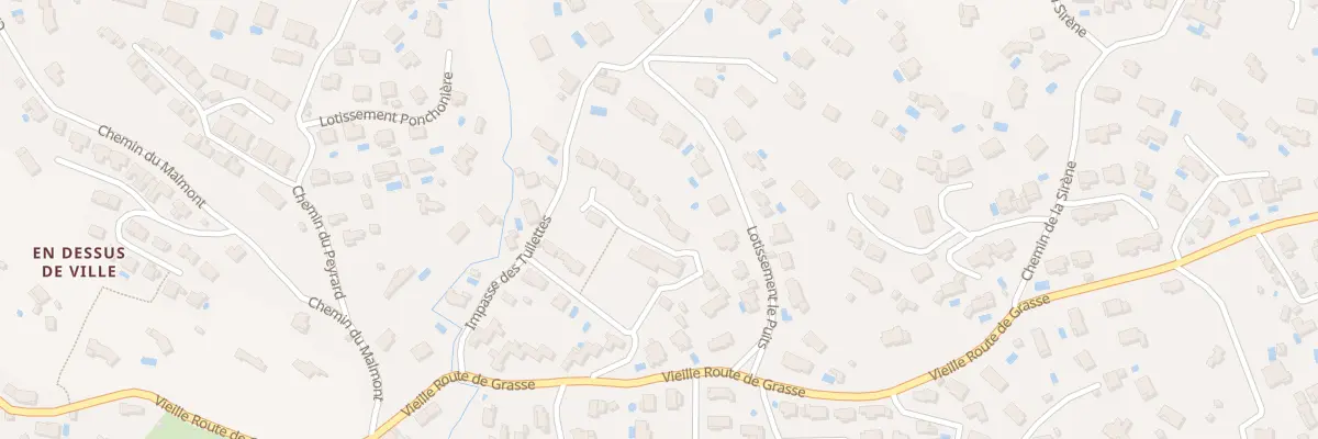 Plan du 4 Imp des Tuilettes à Draguignan