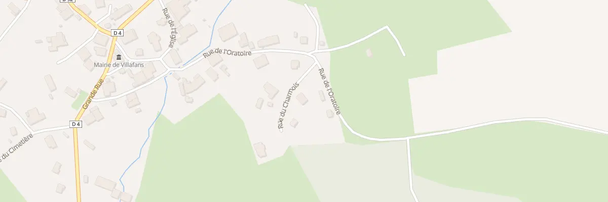 Plan du 3 Rue du Charmois à Villafans