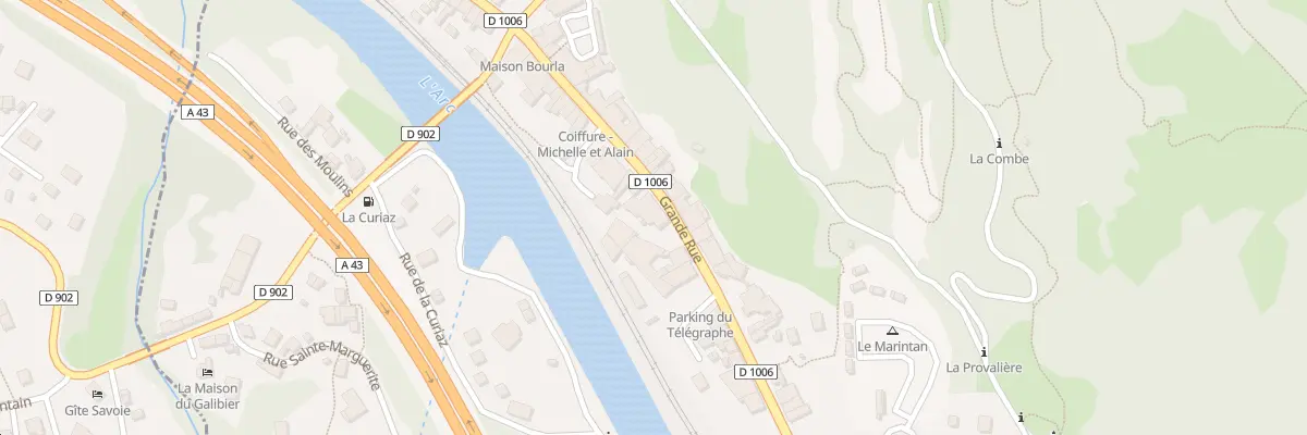 Plan du 33 Grande rue à Saint-Michel-de-Maurienne