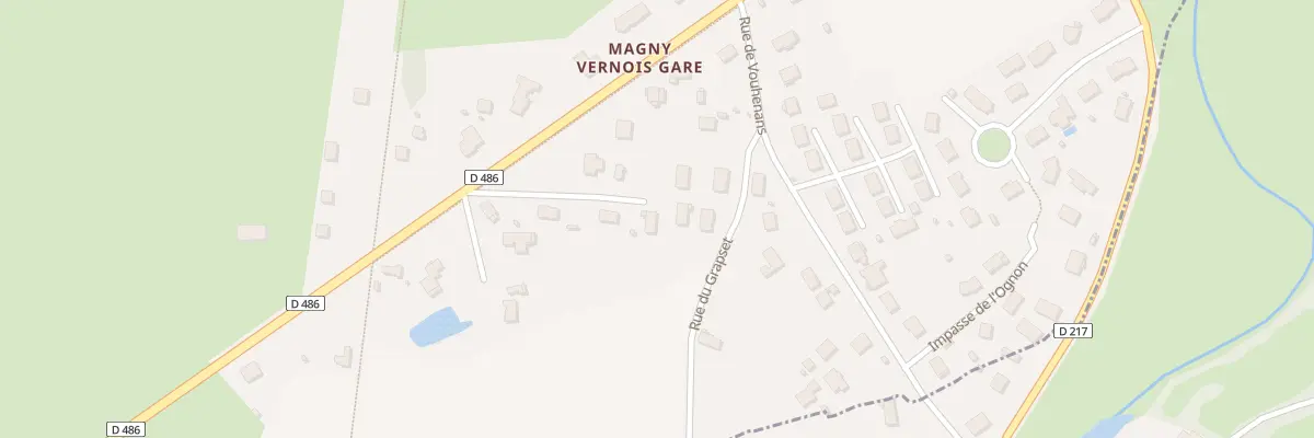Plan du 8Q Rue Louis Bertrand à Magny-Vernois