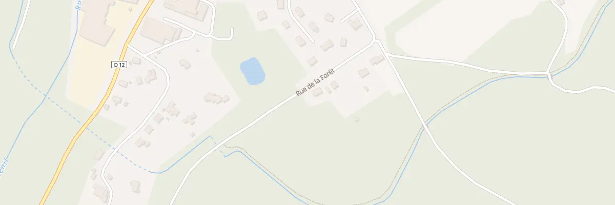 Plan du 111 Rue de la Forêt à Dinozé