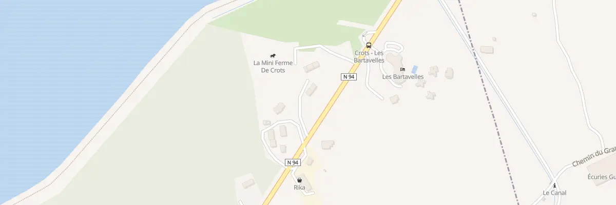 Plan du 5097 Prevotte à Crots