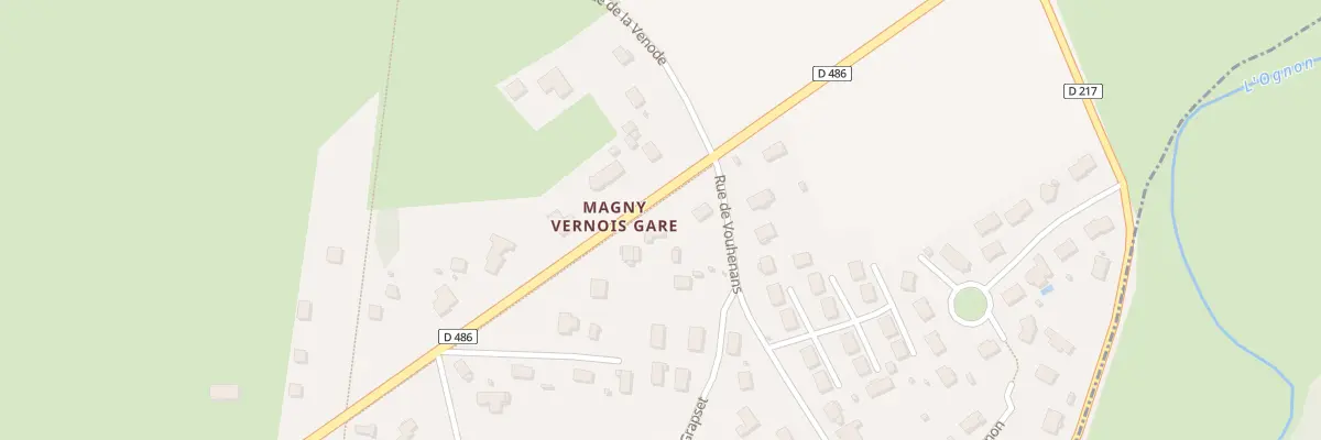 Plan du 2 Rue Louis Bertrand à Magny-Vernois