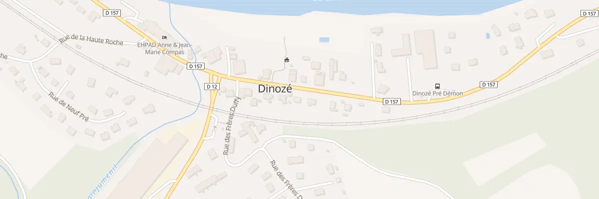 Plan du 112 Rue Camille Krantz à Dinozé
